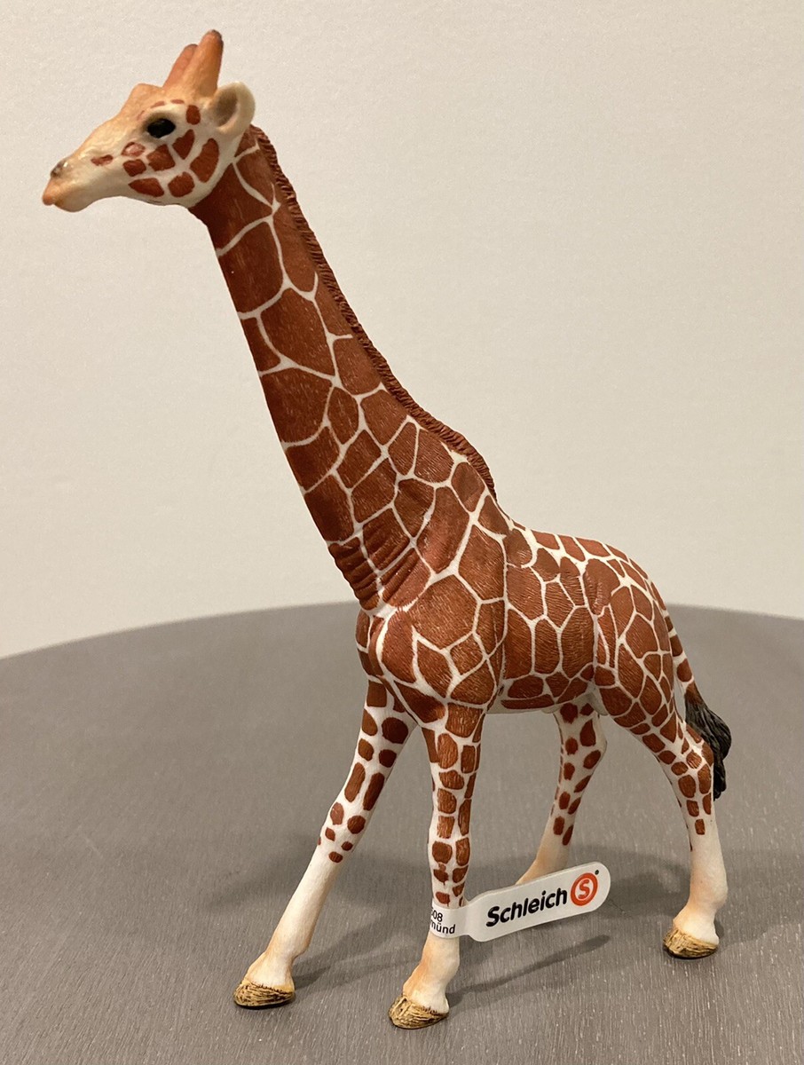 NEW Schleich Giraffe Figure Toy Retired 2015 Wildlife Savanna