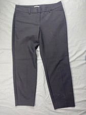 Express Editor Straight Crop Career Dress Pants, Trousers