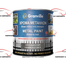 GRANVILLE HAMMERED METAL PAINT - Hammered Grey 750ml 4131
