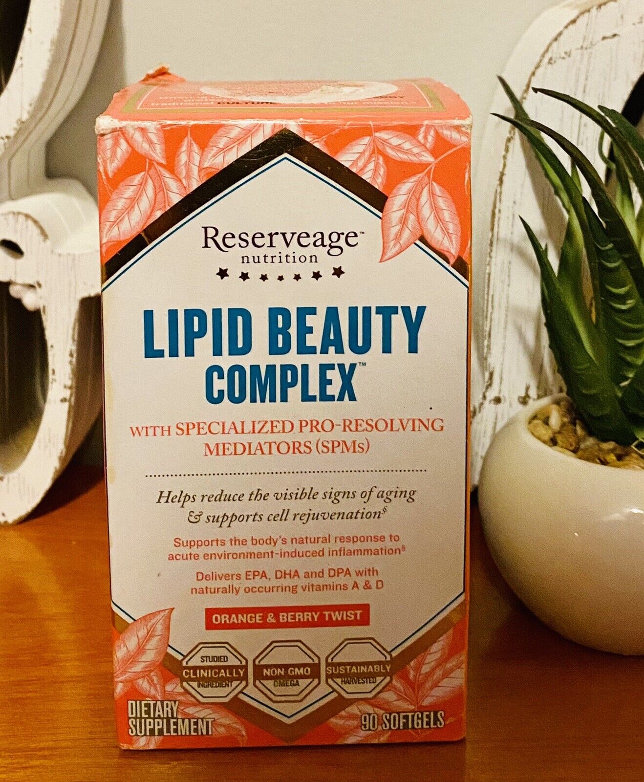 ???? Reserveage Lipid Beauty Complex Orange Sof Twist Berry 90 & Manufacturer regenerated Some reservation product