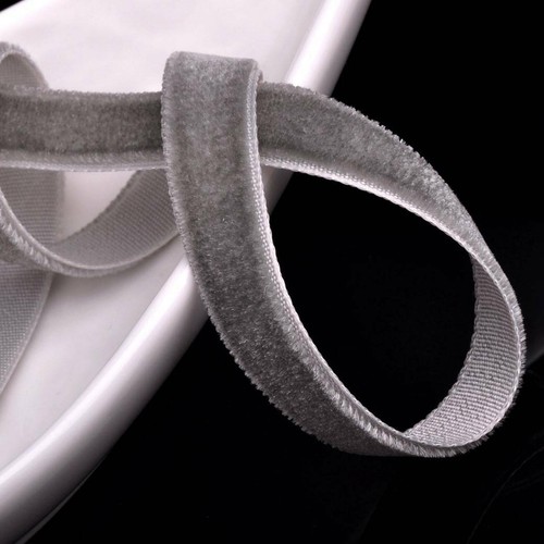 10 Yards / 200 Yards 3/8" (10mm) Solid Flocking Velvet Ribbon lot DIY Trim - Picture 29 of 33