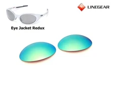 LINEGEAR Turquoise Blue Non-Polarized Lens for Oakley Eye Jacket REDUX [EJR-TB]