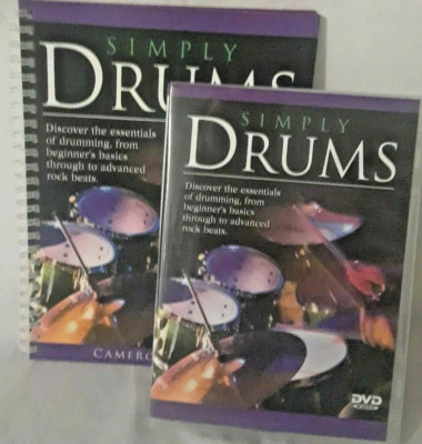 Simply Drums Cameron Skews Book & DVD Combo Beginners Basics to Advanced Rock