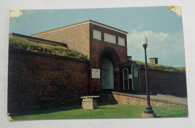 #ad Vintage Postcard Fort McHenry National Monument Baltimore Maryland MD $1.48