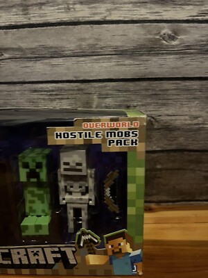 Minecraft Overworld Hostile Mobs Pack Figures Series #2 Mojang