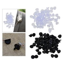 200Pcs Silicone Pin Backs Butterfly Clutch for Hat Uniform Badges Toy Pins