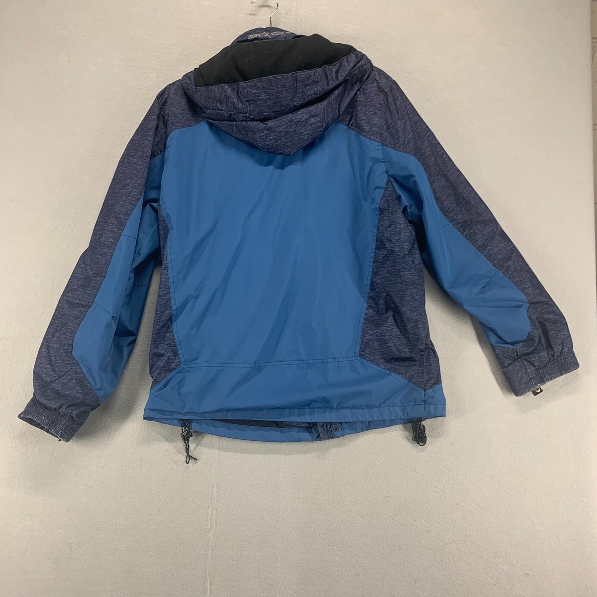 Zeroxposur Jacket Mens Medium Blue Full Zip Pocket Lined Zeroxposur Jacket Mens Medium Blue Full Zip Pocket Lined