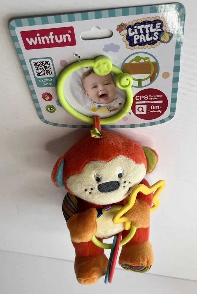 Winfun Little Pals Sonajero y Mordedor Muñeca Amigos Juguete Elefante NUEVO Foto 2 de 4