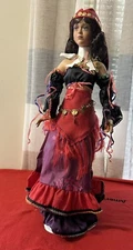 Paradise Galleries HTF Zitella the Gypsy Doll Mint No Box NRFB Porcelain Dress