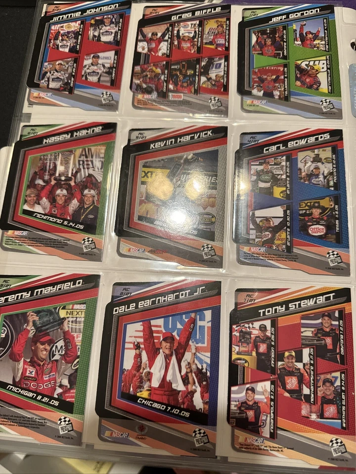 2005 Press Pass Eclipse Racing Champions Complete 27 Card Set Nascar - Image 3 of 4
