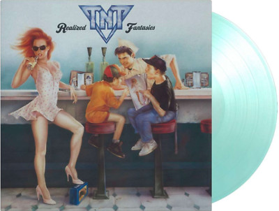 TNT   Realized Fantasies  Crystal Clear & Turquoise Marbled Vinyl LP 1000 WW NEU