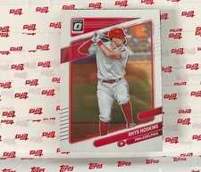 2021 Donruss Optic Base #136 Rhys Hoskins - Philadelphia Phillies