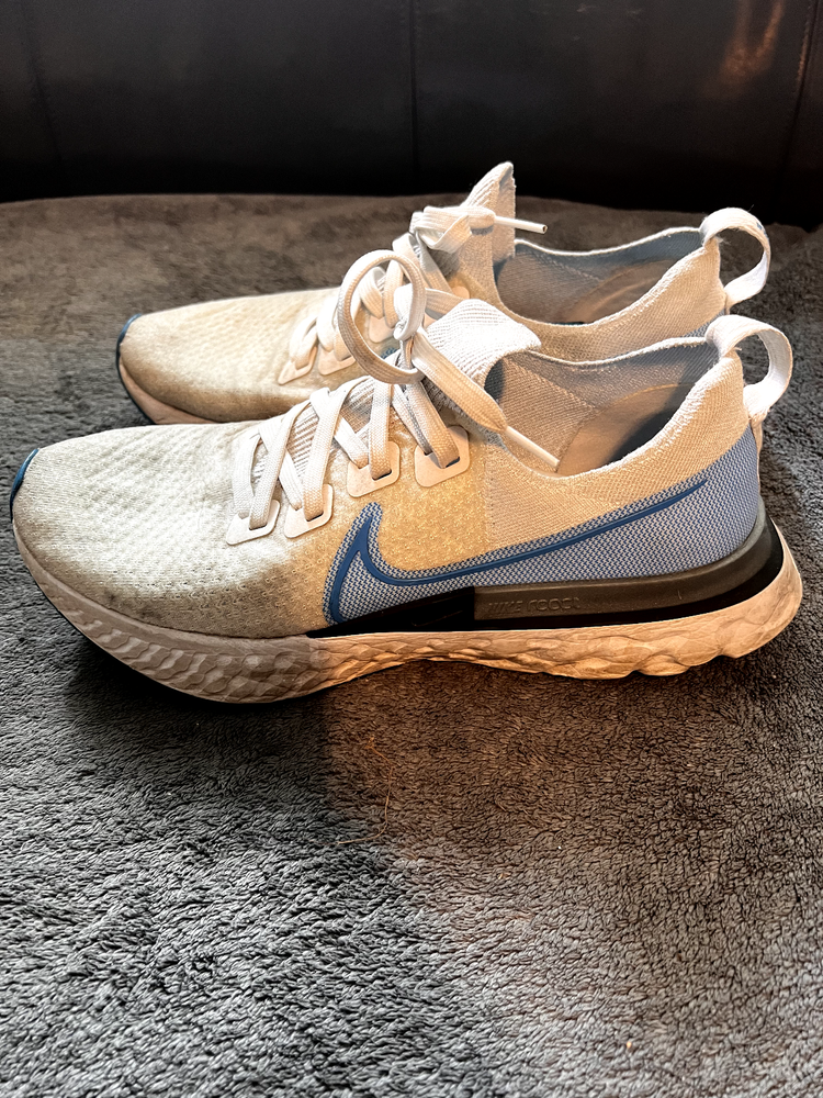 Nike React Infinity Run Flyknit 2 Mens Size 10.5 White Running Shoes