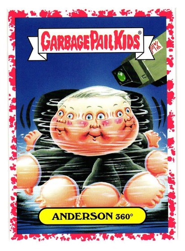 2016 GARBAGE PAIL KIDS SERIES 2 PRIME SLIME TRASHY TV PICK YOUR CARD BLOODY RED - Picture 212 of 323