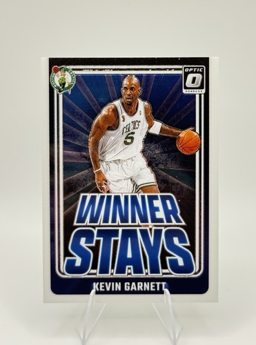 Kevin Garnett Boston Celtics Winner Stays Insert - 2024-25 Donruss Optic #17 - Imagen 1 de 2