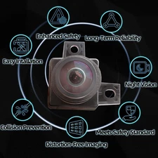 MITZONE Rear Backup Camera for 09-12 Dodge Ram 1500 2500 3500 Truck Pickup 1080P