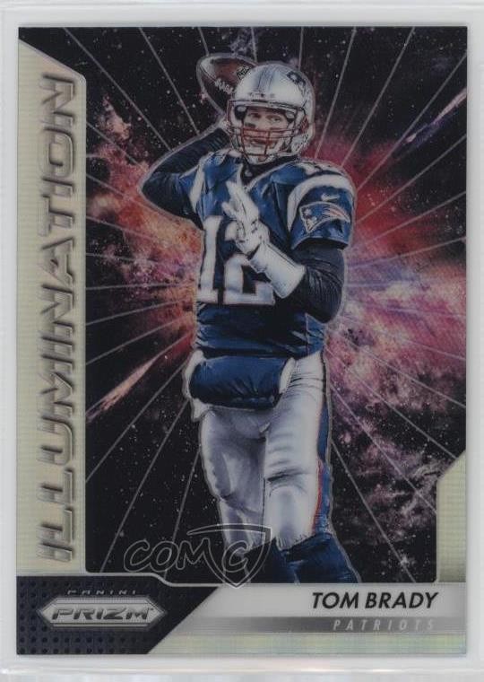 2016 Panini Prizm Illumination Silver Prizm Tom Brady #3 1m22