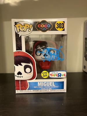 Funko Signed Miguel 303 Disney Pixar Coco Glow in the Dark