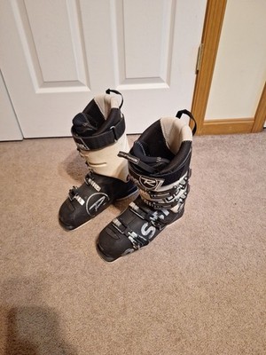 Rossignol Allspeed Pro 100 Mens Black Performance Ski Boots Size 26.5, 308mm