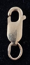 Hallmarked 9ct Gold Lobster Clip In Working Order 0.91g