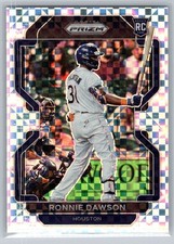 2022 Panini Prizm Power Plaid Prizm #39 Ronnie Dawson Baseball /75