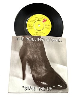 Rolling Stones USA Start me up single vinyl