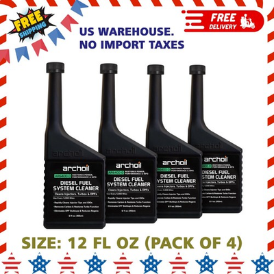#ad Archoil AR6400 D Diesel Fuel System Cleaner 4 Pack Cleans Injectors Turbo DPF EU $69.99