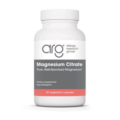 Magnesium Citrate (90 capsules) - Allergy Research Group