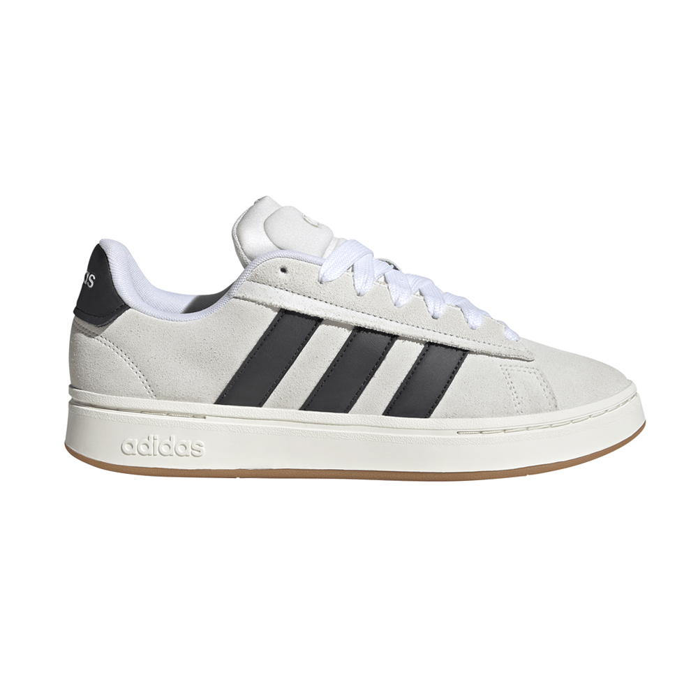 adidas Grand Court Alpha  Mens Black, Off White Sneakers Casual Shoes JR0544
