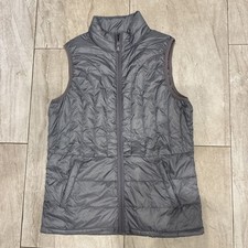 Be Inspired Packable Gray Down Puffer Vest In...