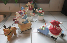 MIDWEST JOLLY HOLLIES & SEASONS FIGURINES SANDI GORE EVANS NEW TAGS BOXES 4"-6"H