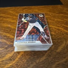 2021 Panini Mosaic Baseball 35 Card Lot Red Camo Reactive Prizm Ozuna Freeman