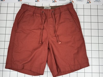 L.L. Bean Men's Dock Shorts Light Mahogany Size S