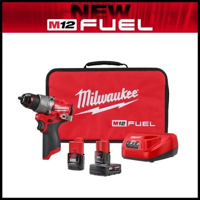 Milwaukee 3404-22 M12 FUEL  1/2'' Hammer Drill/Driver Kit