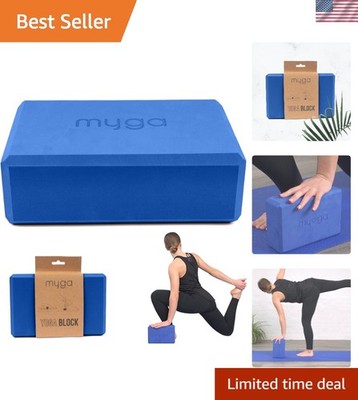 High-Density Non-Slip Yoga Block - Essential Tool for Balance and Flexibility