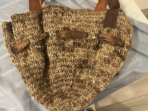 MAX MARINO BASKET TOTE SATCHEL SHOULDER CLUTCH SHOPPER EVENING BEACH HOBO BAG - Picture 3 of 3