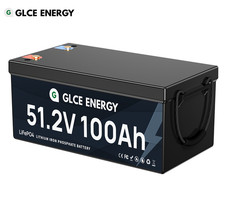 48V 100Ah Lithium Battery LiFePO4 with 100A BMS for RV Trolling Motor Off-grid