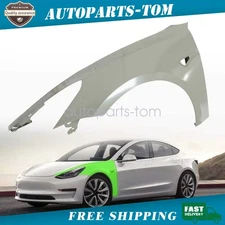 Front Driver Side Left Fender Assembly fit 2017-2023 Tesla Model 3 1081401-E0-D
