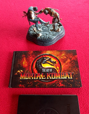 Mortal Kombat Kollectors Edition Figur Scorpion vs Sub Zero: Fatality + Artbook