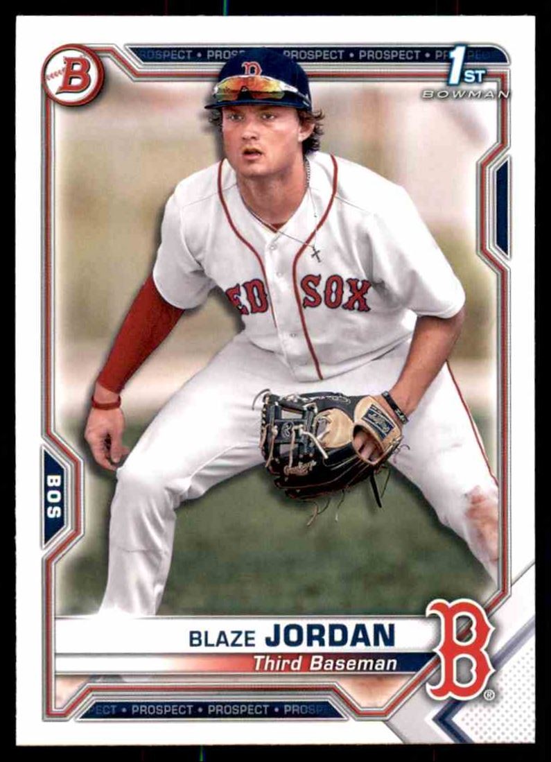 2021 Bowman Prospects Blaze Jordan #BP71