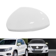 Links weiß Außenspiegelkappen Für VW Tiguan 5N 07-18,Seat Alhambra 710,711 2010+