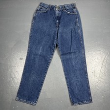Vintage 90s Chic Mom Jeans Dark Wash Sz 18 Average USA Made VTG Denim
