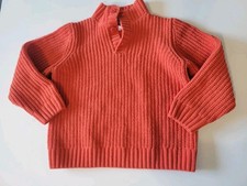 Hanna Andersson Orange Sweater US 6-7