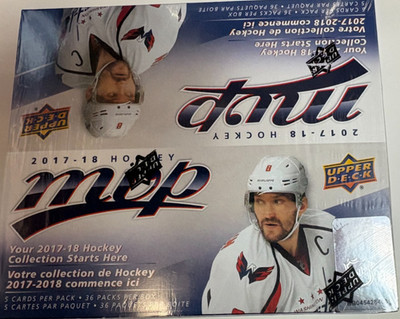 Upper Deck MVP Hockey NHL Retail Box 2017-18