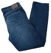 Adriano Goldschmied The Everett Slim Striaght Denim Jeans Size 40 X 32 Mens