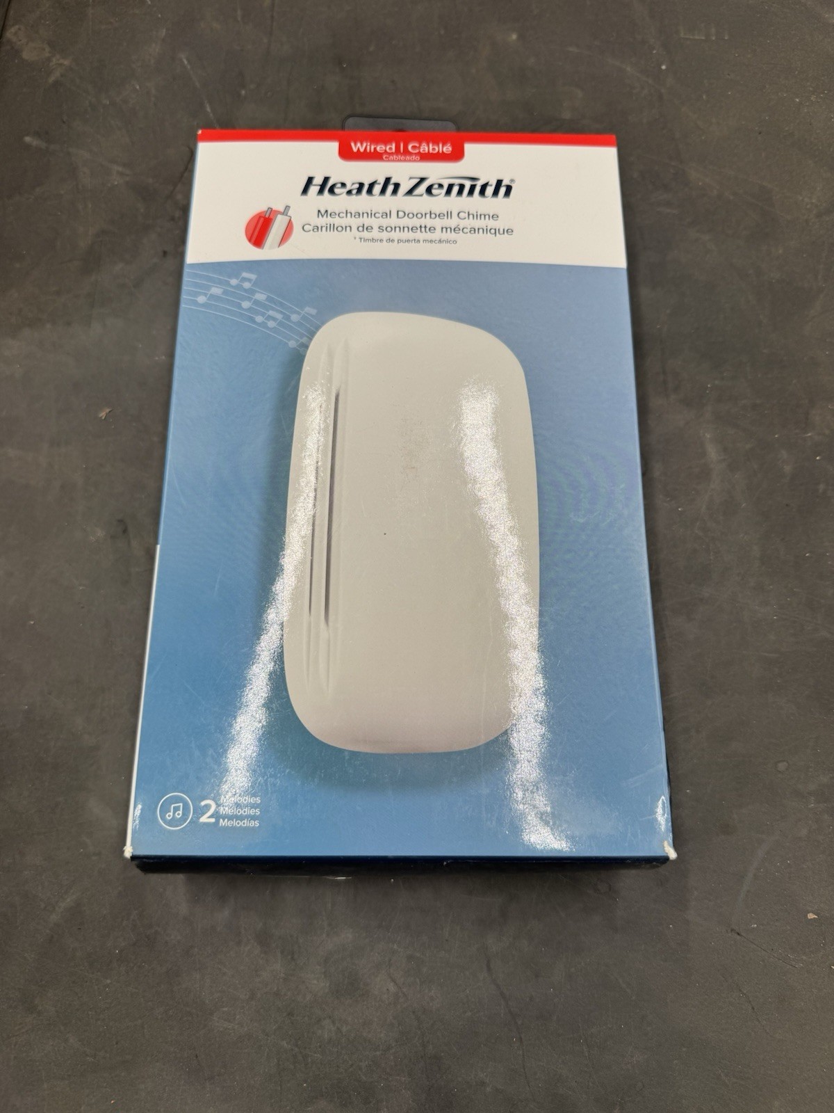 Heath Co Zenith SL-2735 35 Wired Doorbell Chime White 2 Melo