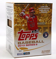 2013 Topps Baseball Series 2 Gravity Feed Retail Box 36-Packs