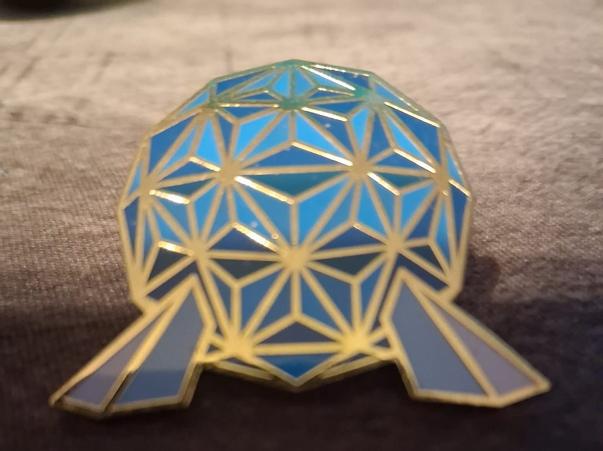 Spaceship Earth Epcot pin From Walt Disney World