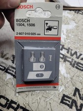 NEW 1504, 1506 BOSCH 2607010025 14 Gauge Shear Upper/Lower Blade Set