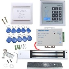 RFID Door Access Control System Kit, Home Security System with 280kg 620LB